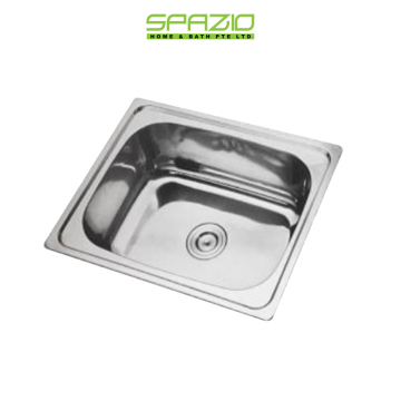 SUS304 Wall-Mount Deep Kitchen Sink CS-6048A