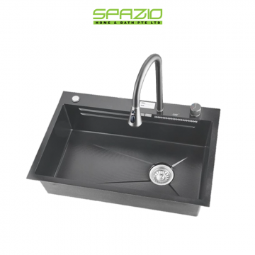 SUS304 Multi-Function Waterfall Sink SB-7450PN-EB