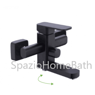 21050.7702B.Black Shower Mixer
