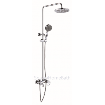 21080.1304R.Chrome Rain Shower Set