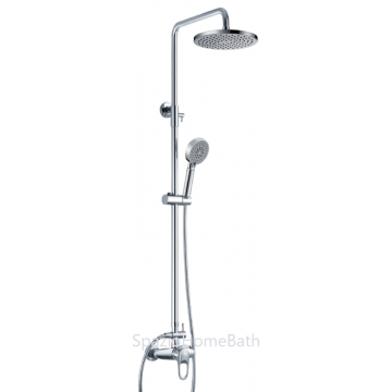 21080.0300.Chrome Rain Shower Set