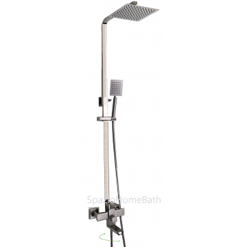 21080.0700.Matt Rain Shower Set