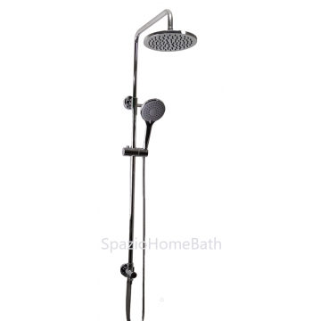 21080.9001.Chrome Rain Shower Set