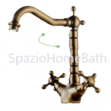 21050.0931 Basin Mixer Antique