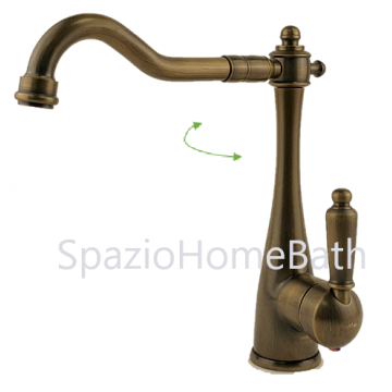 21050.0935 Sink Mixer Antique